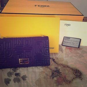 Fendi wallet with small Fendi box